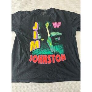 Jim JOHNSTON WWF legendary composer of Theme Music Producer WWE XXL T-shirt